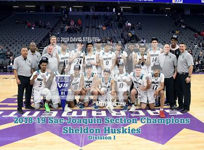 Thumbnail 3 in Modesto Christian vs. Sheldon (CIF SJS D1 Final) photogallery.