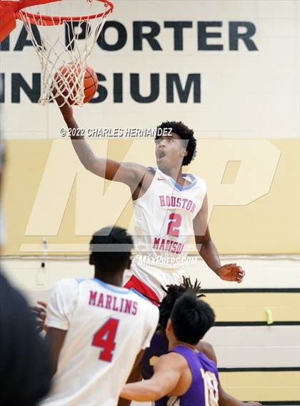 Thumbnail 1 in Jersey Village vs. Madison (Conroe Christmas Classic) photogallery.