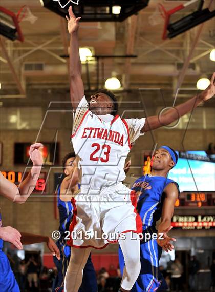 Thumbnail 1 in Etiwanda vs. Bishop Gorman (Nike Extravaganza) photogallery.