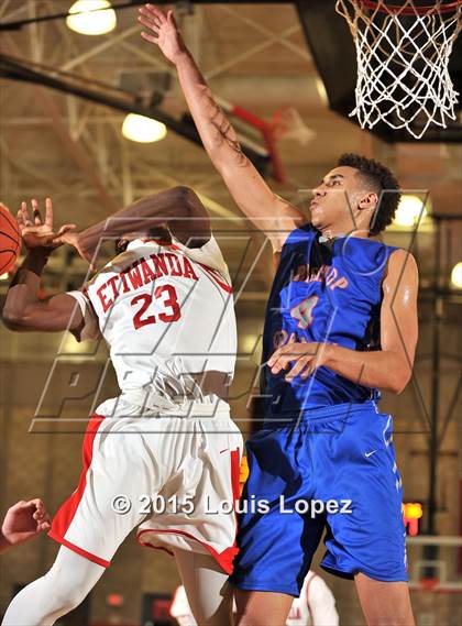 Thumbnail 2 in Etiwanda vs. Bishop Gorman (Nike Extravaganza) photogallery.