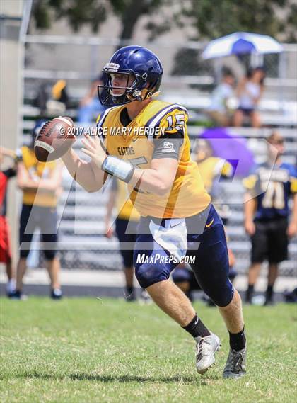 Thumbnail 2 in Hudson vs Land O' Lakes (Scrimmage) photogallery.