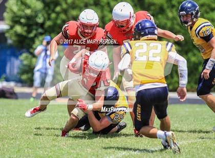 Thumbnail 1 in Hudson vs Land O' Lakes (Scrimmage) photogallery.