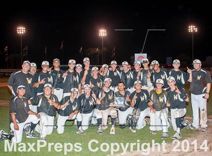 Thumbnail 1 in Wilcox vs. Westmont (CIF Division 1 Championship Game) photogallery.
