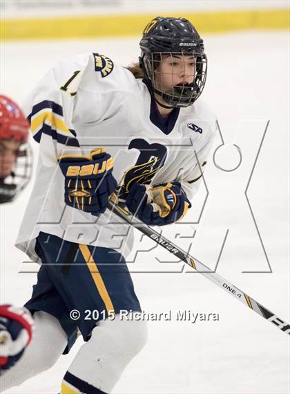 Thumbnail 2 in Bow vs Trinity (Bauer Holiday Tournament) photogallery.