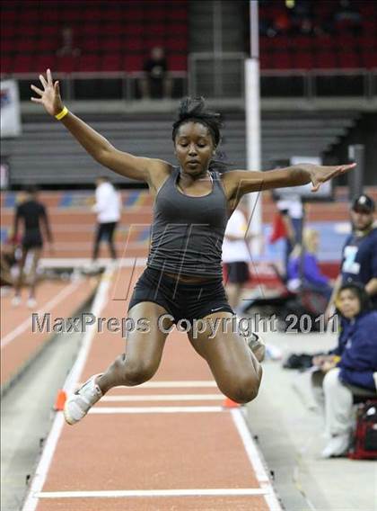 Thumbnail 1 in Run For The Dream California Indoor Invitational (Girls Field Events) photogallery.