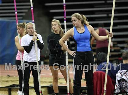 Thumbnail 1 in Run For The Dream California Indoor Invitational (Girls Field Events) photogallery.