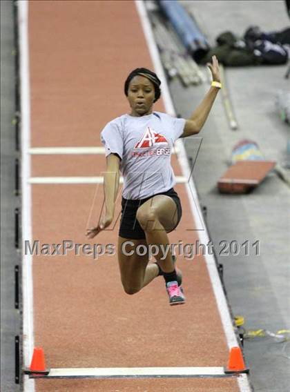 Thumbnail 1 in Run For The Dream California Indoor Invitational (Girls Field Events) photogallery.
