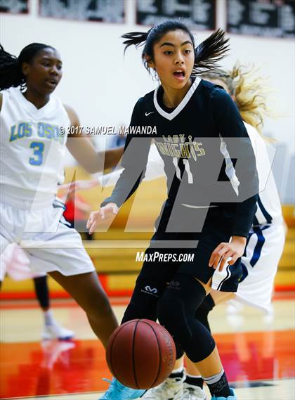 Thumbnail 2 in Los Osos vs  Bishop Montgomery (Harvard-Westlake Holiday Classic) photogallery.