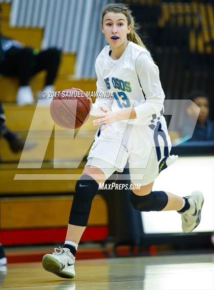 Thumbnail 1 in Los Osos vs  Bishop Montgomery (Harvard-Westlake Holiday Classic) photogallery.