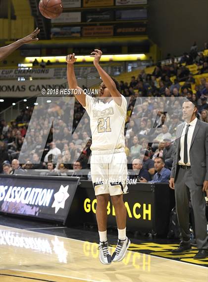 Thumbnail 1 in Chino Hills vs St. John Bosco (CIF State Southern Regional D1 Final) photogallery.