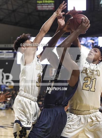 Thumbnail 3 in Chino Hills vs St. John Bosco (CIF State Southern Regional D1 Final) photogallery.