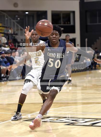 Thumbnail 3 in Chino Hills vs St. John Bosco (CIF State Southern Regional D1 Final) photogallery.