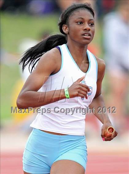 Thumbnail 3 in 2012 TCU Invitational HS Girls photogallery.