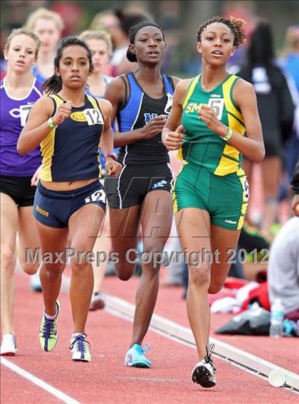 Thumbnail 2 in 2012 TCU Invitational HS Girls photogallery.