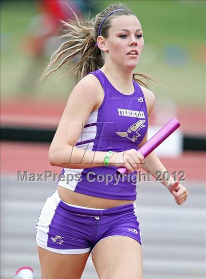 Thumbnail 3 in 2012 TCU Invitational HS Girls photogallery.