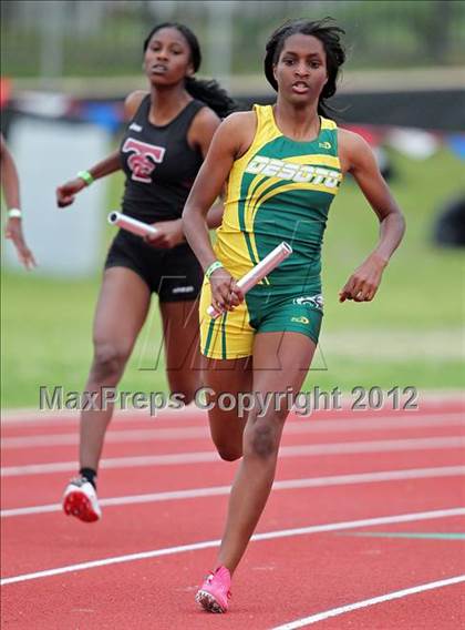 Thumbnail 1 in 2012 TCU Invitational HS Girls photogallery.