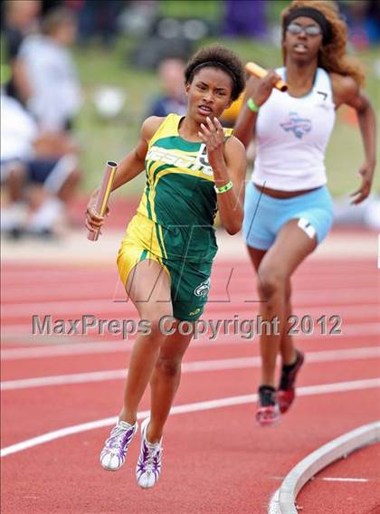 Thumbnail 1 in 2012 TCU Invitational HS Girls photogallery.