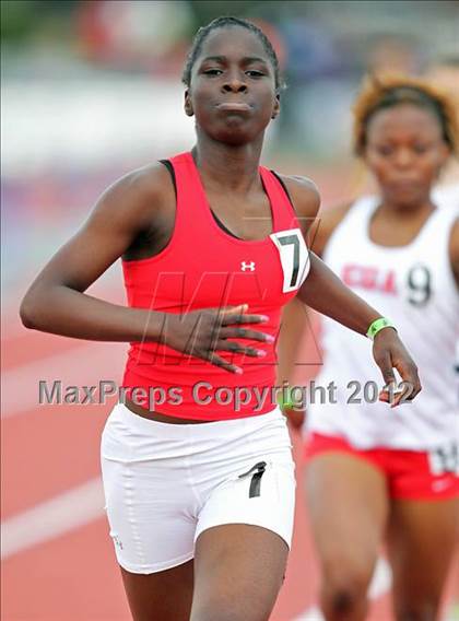 Thumbnail 2 in 2012 TCU Invitational HS Girls photogallery.