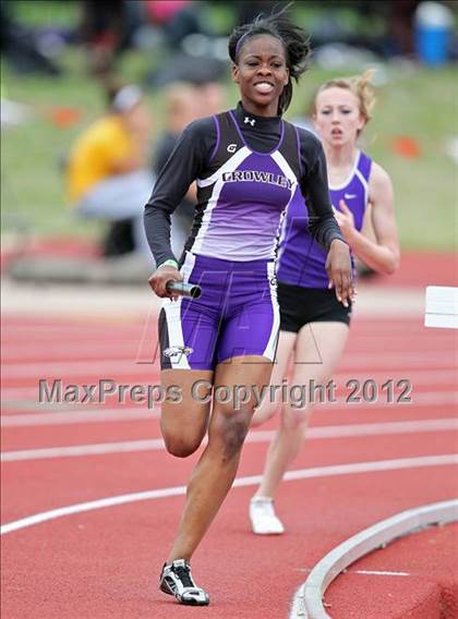 Thumbnail 3 in 2012 TCU Invitational HS Girls photogallery.