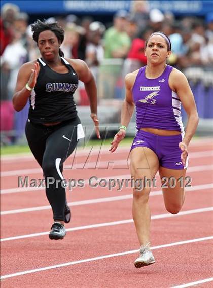 Thumbnail 2 in 2012 TCU Invitational HS Girls photogallery.
