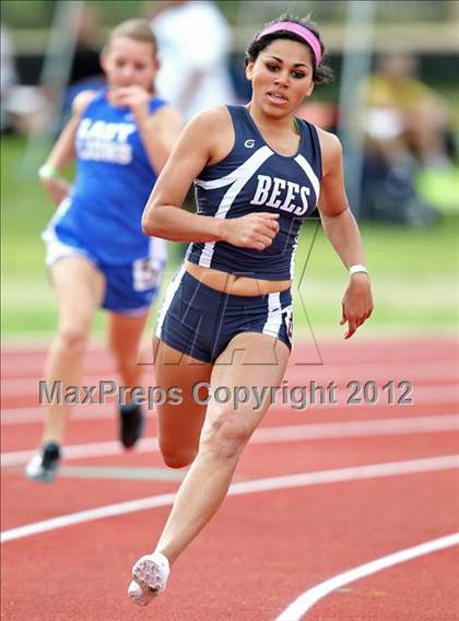 Thumbnail 3 in 2012 TCU Invitational HS Girls photogallery.