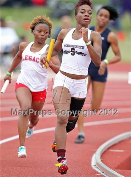 Thumbnail 2 in 2012 TCU Invitational HS Girls photogallery.