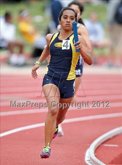 Thumbnail 3 in 2012 TCU Invitational HS Girls photogallery.