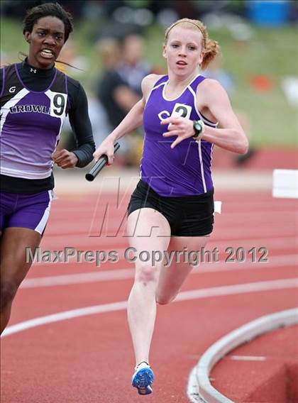Thumbnail 1 in 2012 TCU Invitational HS Girls photogallery.
