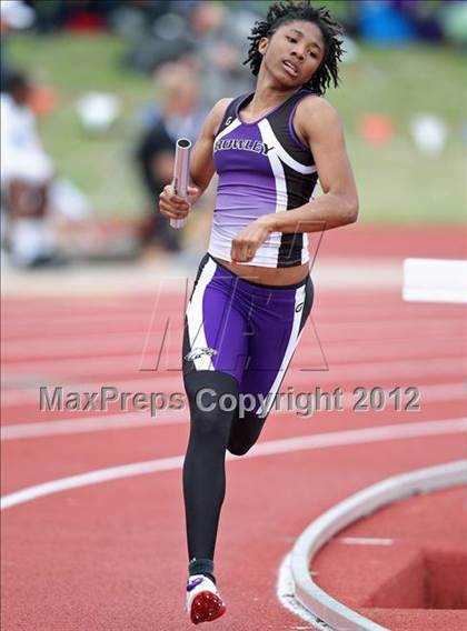 Thumbnail 2 in 2012 TCU Invitational HS Girls photogallery.