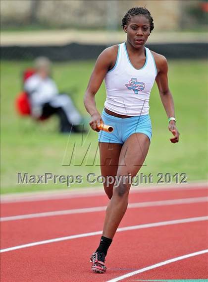 Thumbnail 2 in 2012 TCU Invitational HS Girls photogallery.