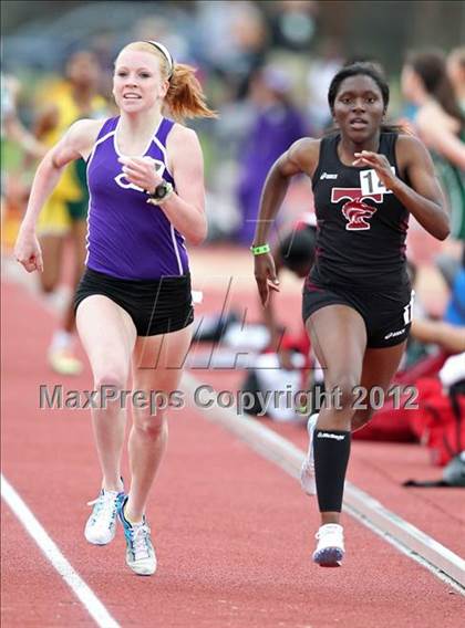 Thumbnail 1 in 2012 TCU Invitational HS Girls photogallery.