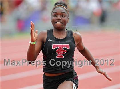 Thumbnail 2 in 2012 TCU Invitational HS Girls photogallery.