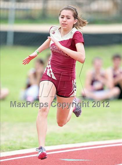 Thumbnail 1 in 2012 TCU Invitational HS Girls photogallery.