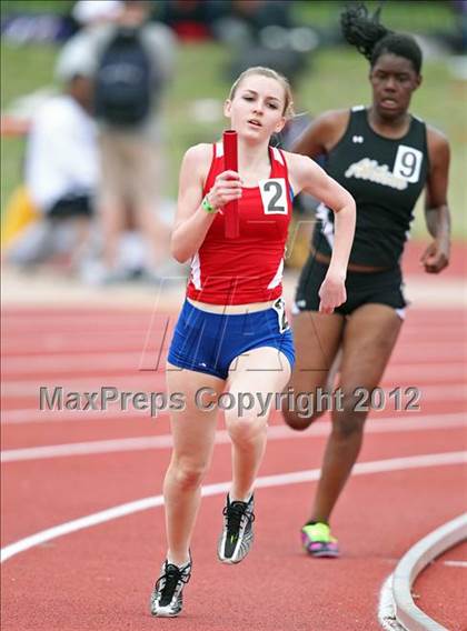 Thumbnail 2 in 2012 TCU Invitational HS Girls photogallery.