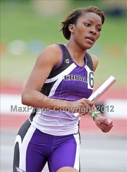 Thumbnail 2 in 2012 TCU Invitational HS Girls photogallery.