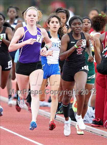Thumbnail 2 in 2012 TCU Invitational HS Girls photogallery.