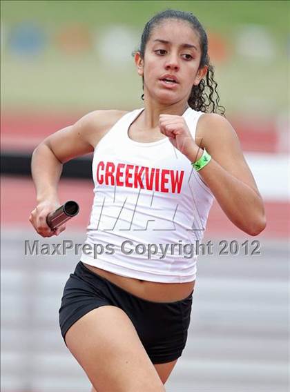 Thumbnail 2 in 2012 TCU Invitational HS Girls photogallery.