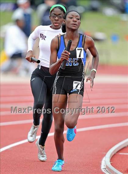 Thumbnail 3 in 2012 TCU Invitational HS Girls photogallery.