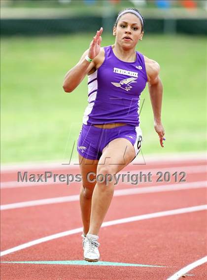 Thumbnail 2 in 2012 TCU Invitational HS Girls photogallery.