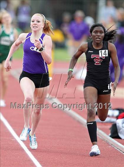 Thumbnail 3 in 2012 TCU Invitational HS Girls photogallery.