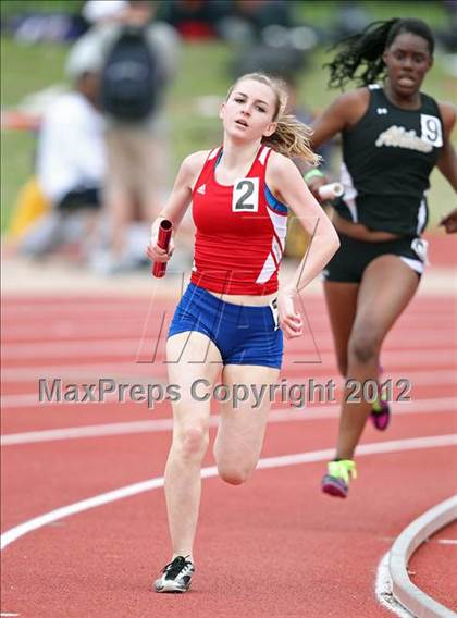 Thumbnail 1 in 2012 TCU Invitational HS Girls photogallery.