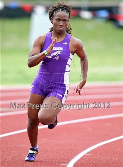 Thumbnail 2 in 2012 TCU Invitational HS Girls photogallery.