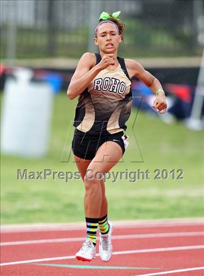 Thumbnail 3 in 2012 TCU Invitational HS Girls photogallery.
