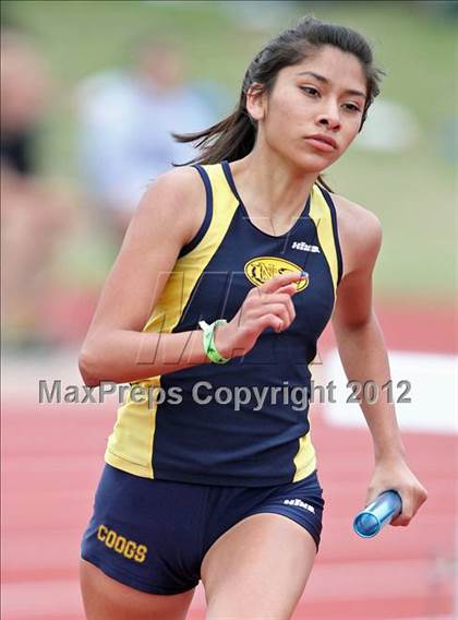 Thumbnail 3 in 2012 TCU Invitational HS Girls photogallery.