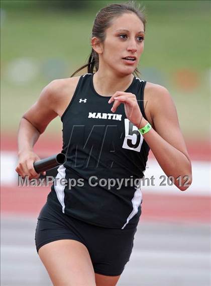 Thumbnail 3 in 2012 TCU Invitational HS Girls photogallery.