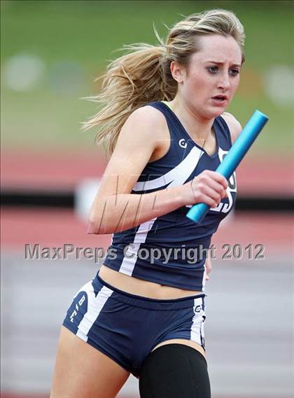 Thumbnail 2 in 2012 TCU Invitational HS Girls photogallery.