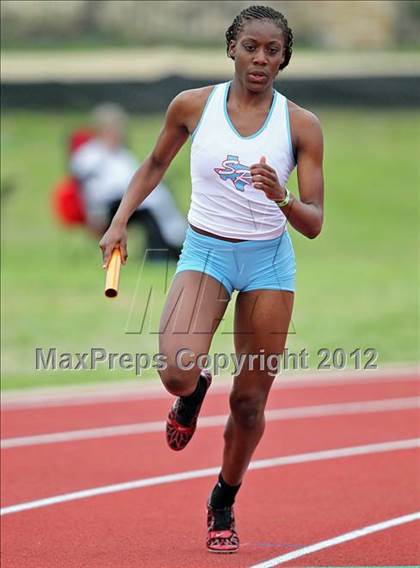 Thumbnail 3 in 2012 TCU Invitational HS Girls photogallery.
