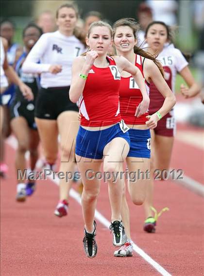 Thumbnail 3 in 2012 TCU Invitational HS Girls photogallery.