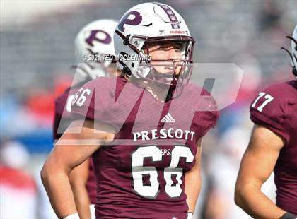 Thumbnail 2 in Harding Academy vs. Prescott (AAA 3A Final) photogallery.