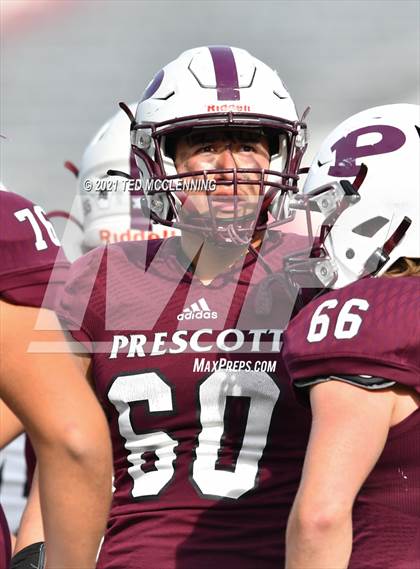 Thumbnail 1 in Harding Academy vs. Prescott (AAA 3A Final) photogallery.